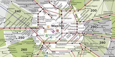 Wien tsooni 100 kaardil