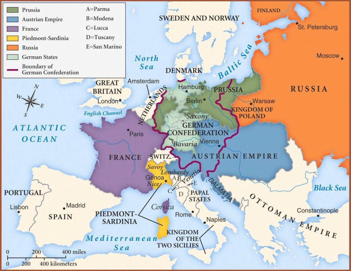 kaart Viini euroopas