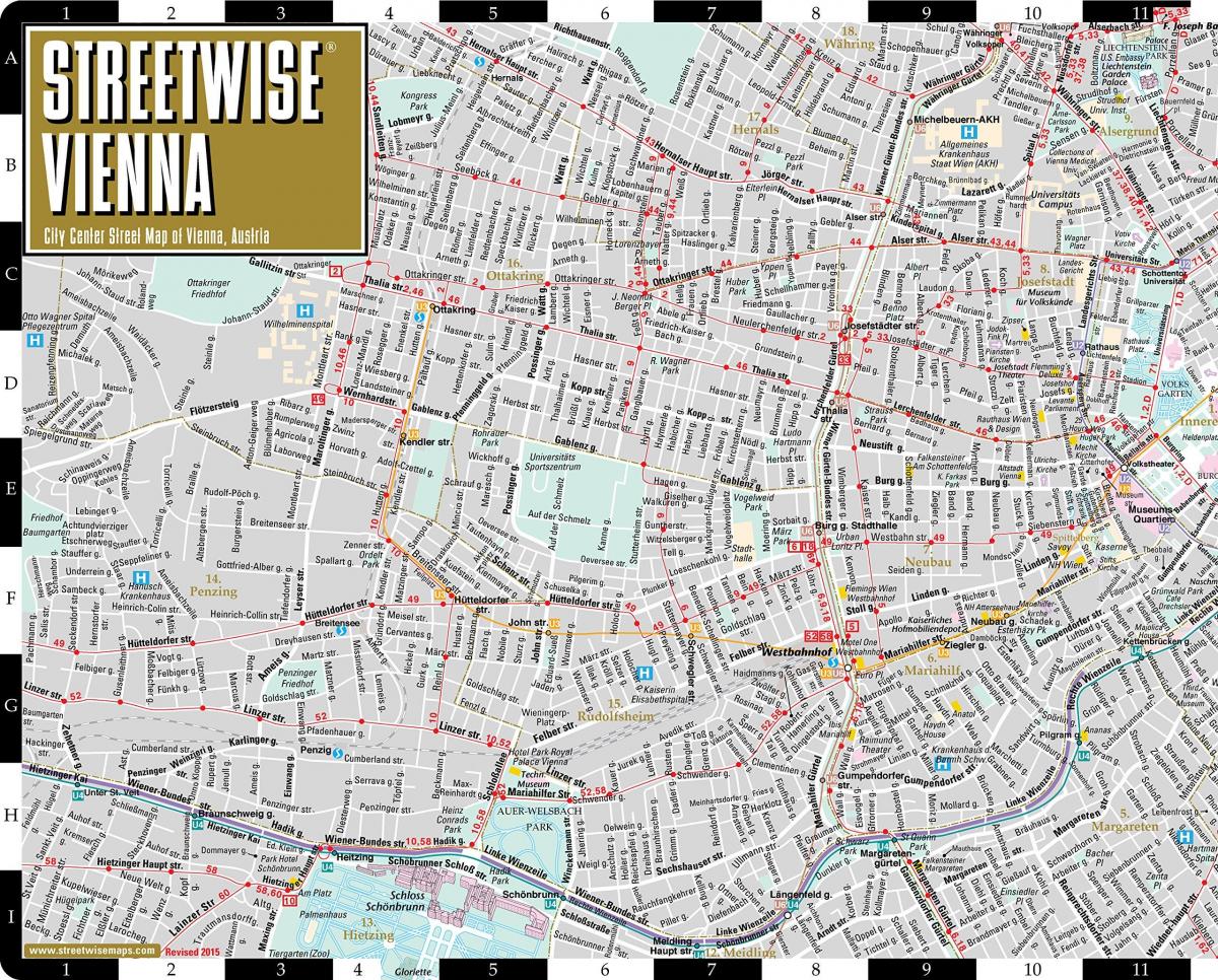 city street map-Viini Austria