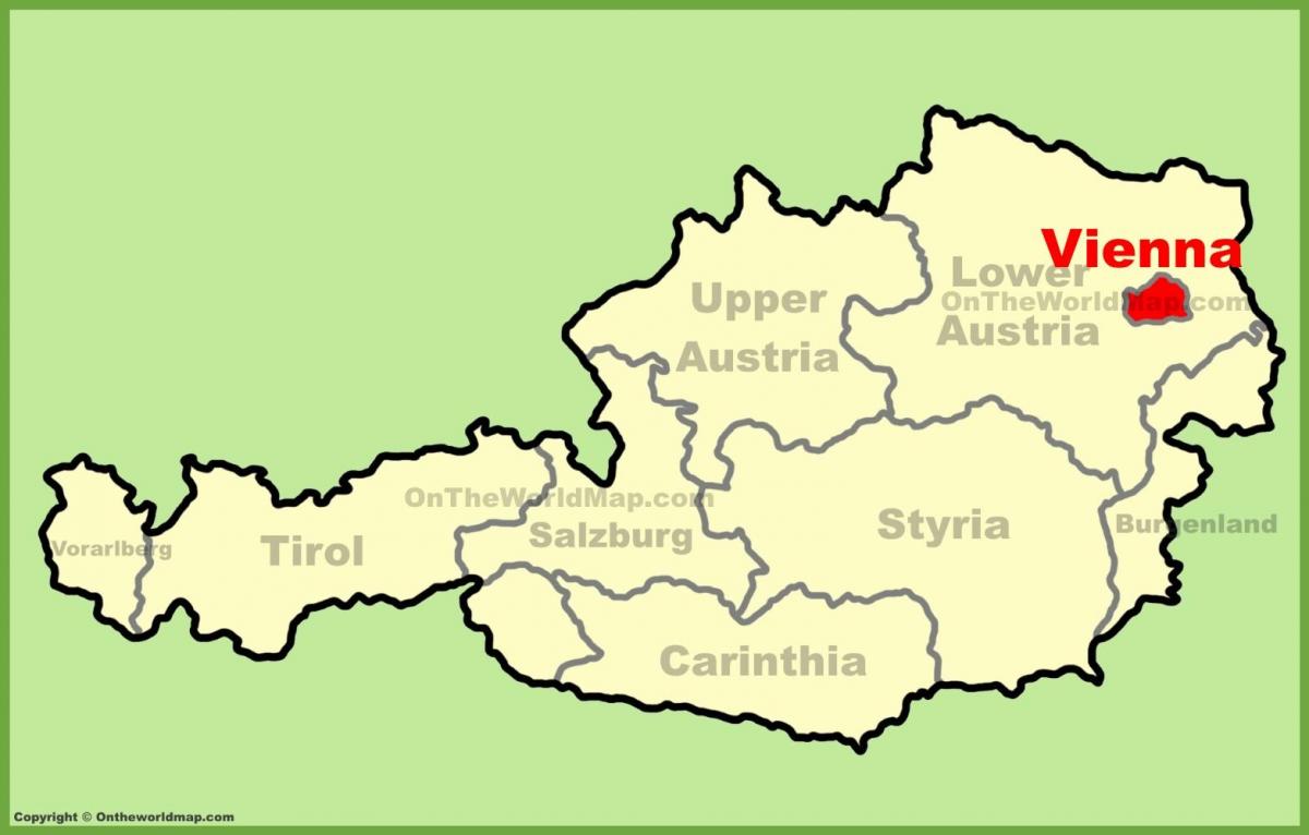 Kaart Viini asukoht