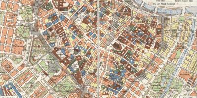 Vienna old city kaart