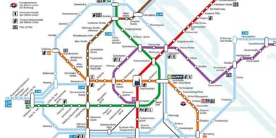 Viini metroo kaart